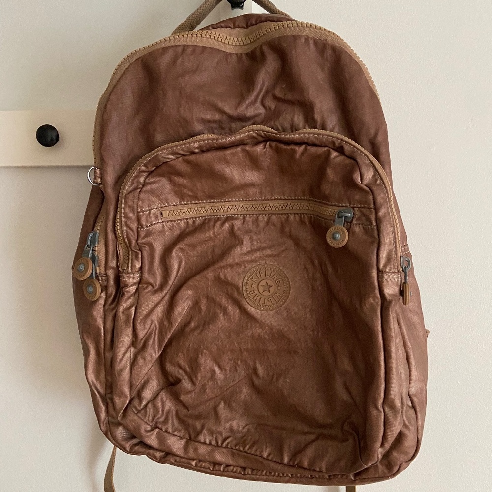 Séoul Kipling backpack - Golden